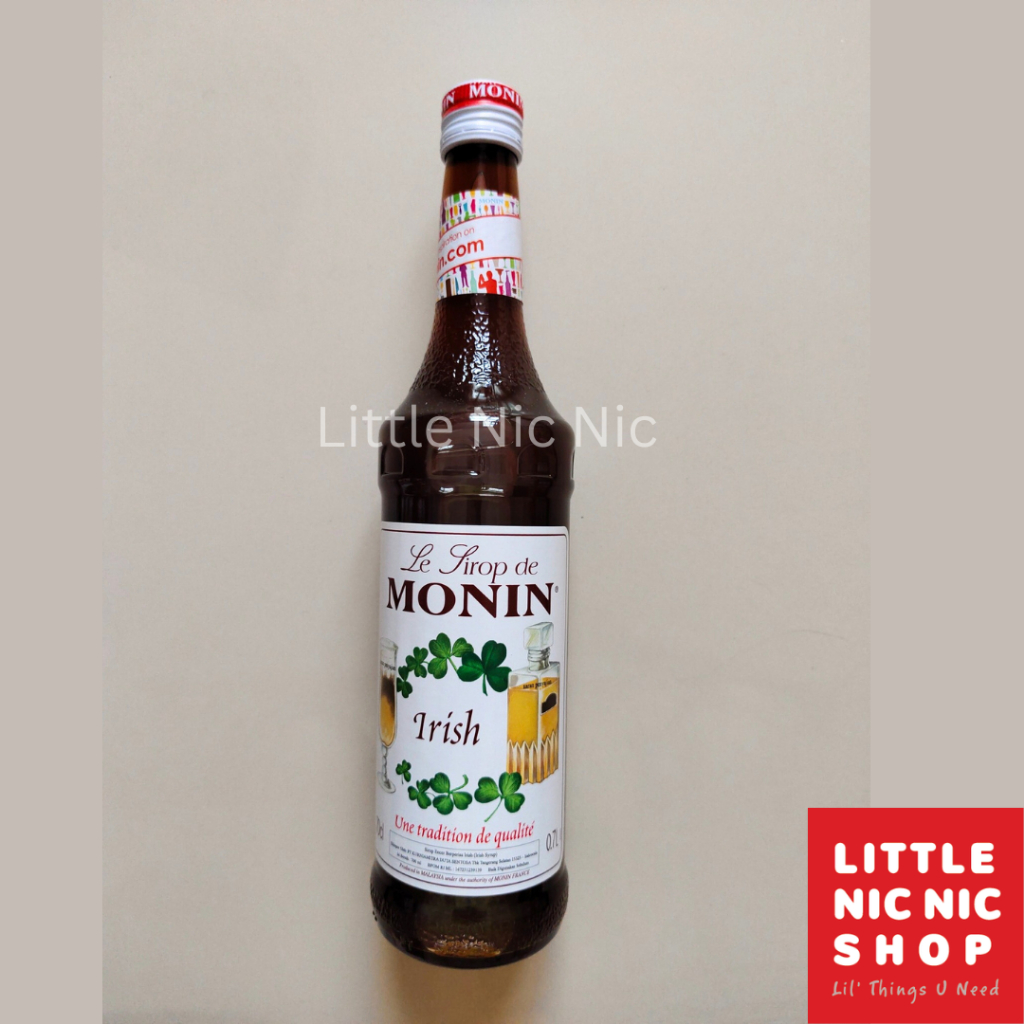 

Monin Irish flavoured syrup 700ml sirup rasa minuman cafe