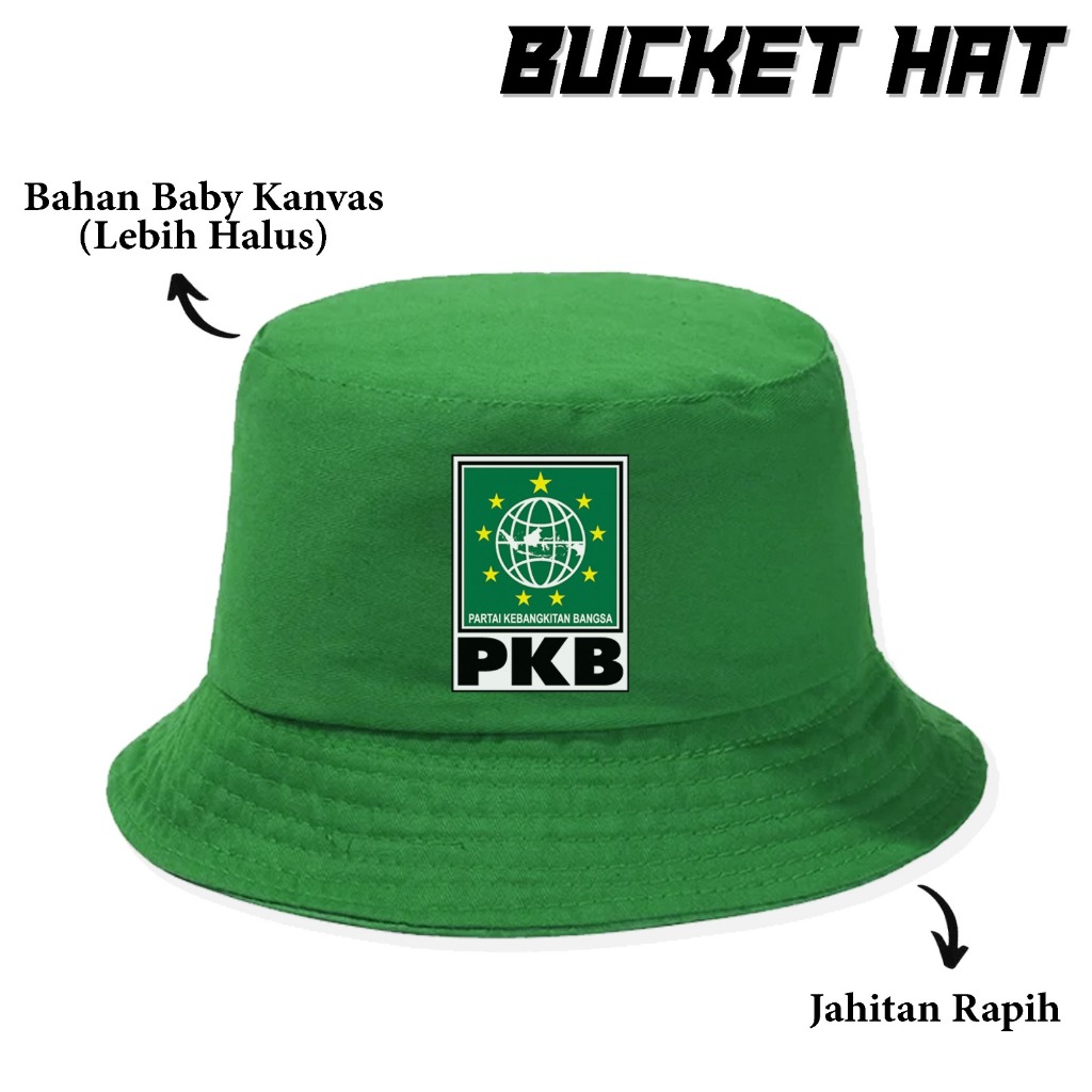 Topi Bucket Partai PKB