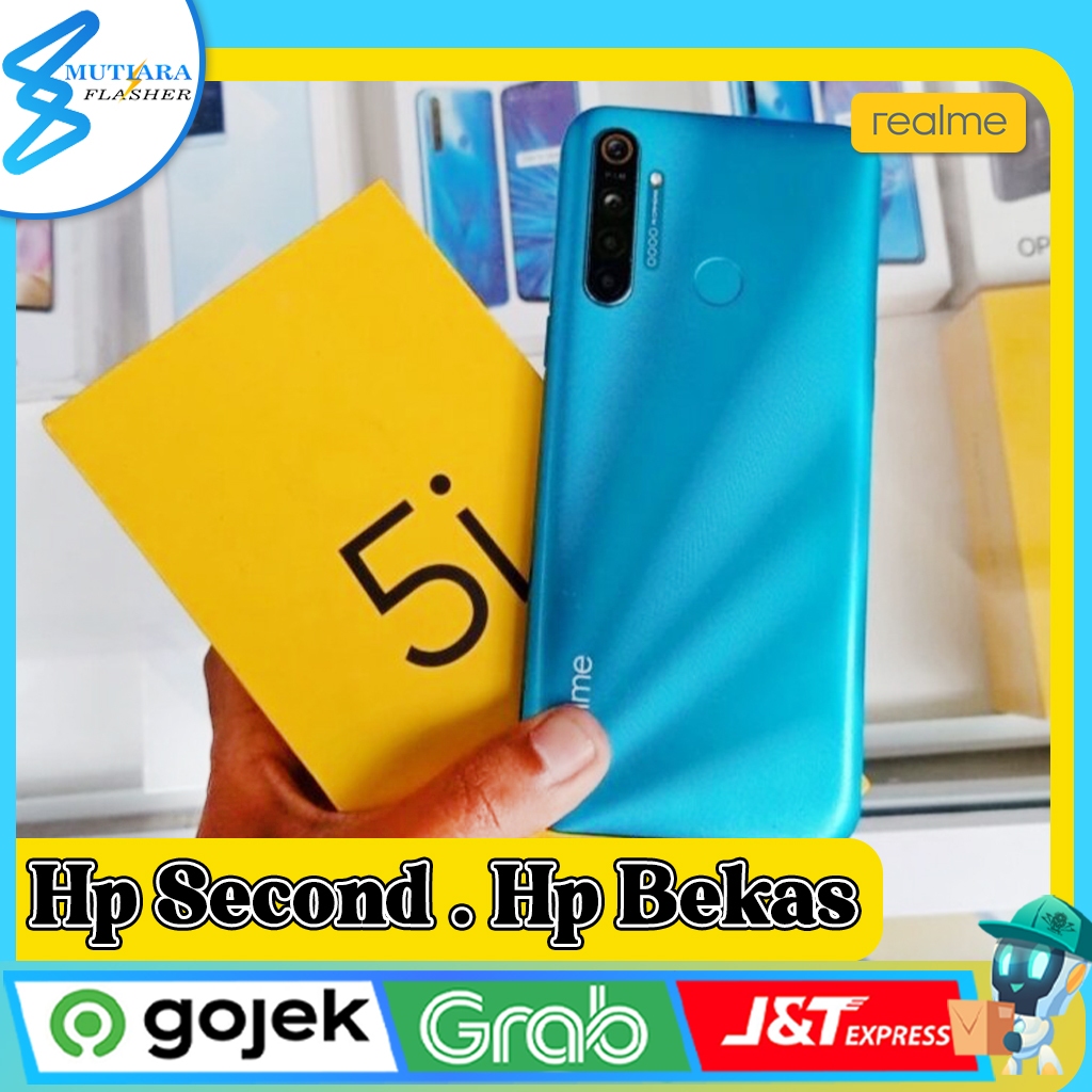 Realme 5i Ram 3/32GB | Ram 4/64GB Second Original