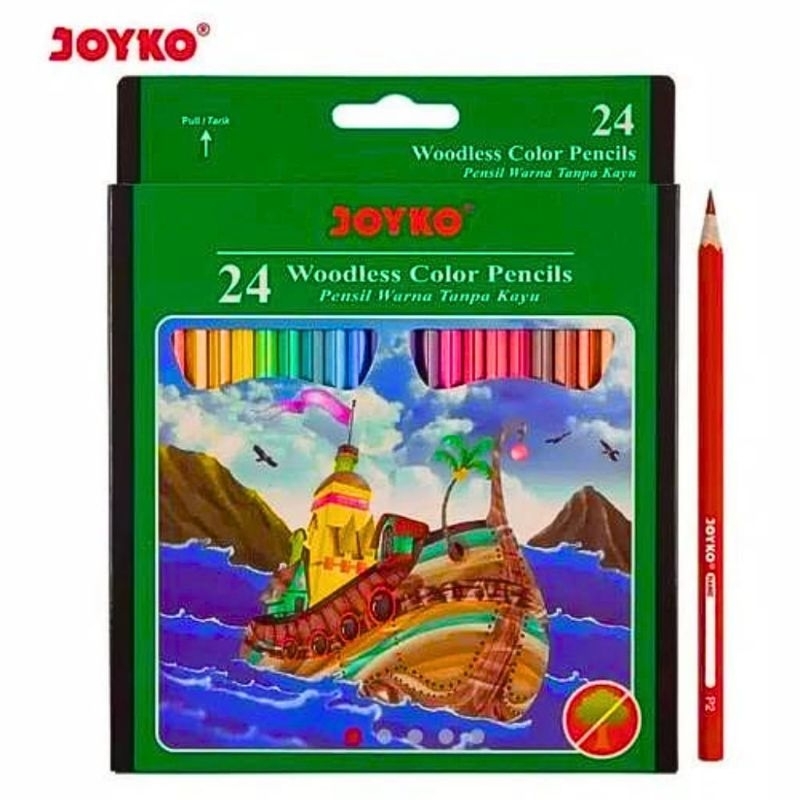 

Joyko Pensil Warna CP-104, CP-103, CP-107