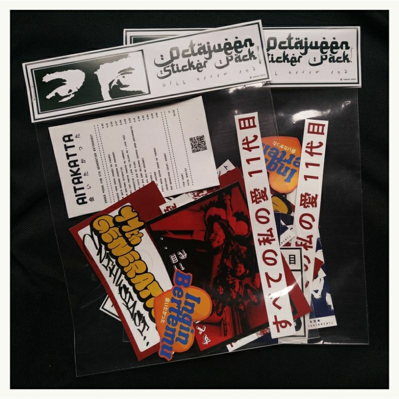 

octajueen sticker pack | 11th Generation JKT48 Sticker pack
