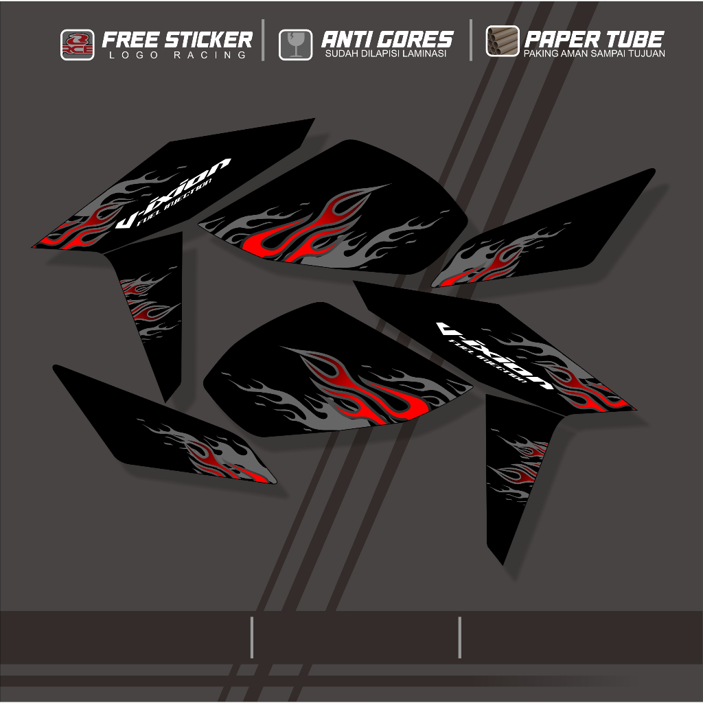 STIKER YAMAHA VIXION NVA FULL VARIASI