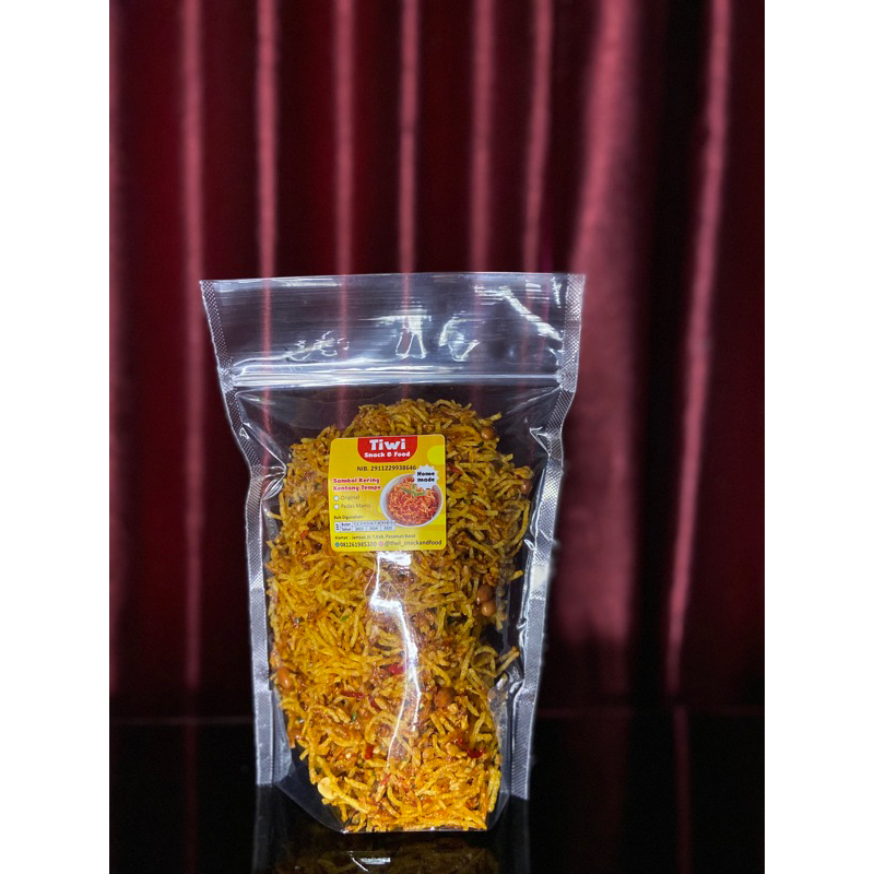 

sambal kering kentang tempe 500gram
