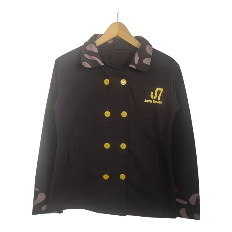 Double Breasted womens jacket Java seven M