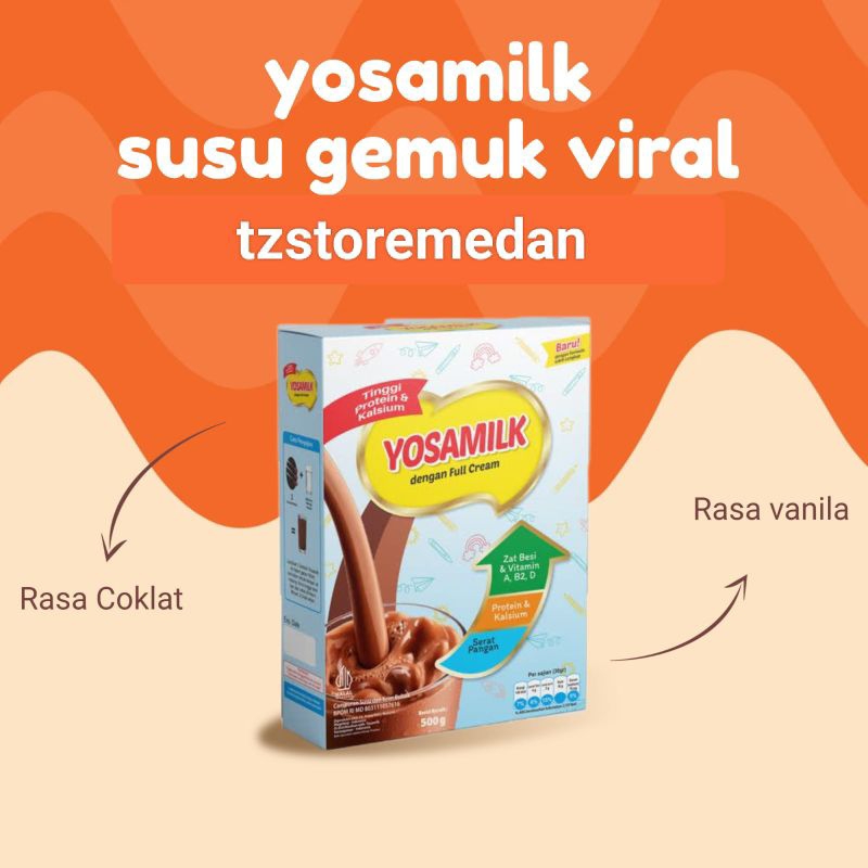 

Terbaru Yosamilk Rasa Coklat Susu Penggemuk badan & Peninggi Badan Viral Ampuh 100%