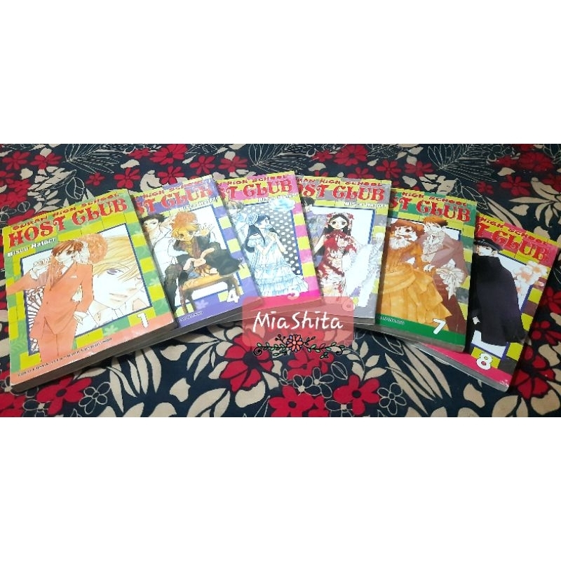 Light Novel Adaptasi Dan Komik Set Ouran High School Host Club by Bisco Hatori