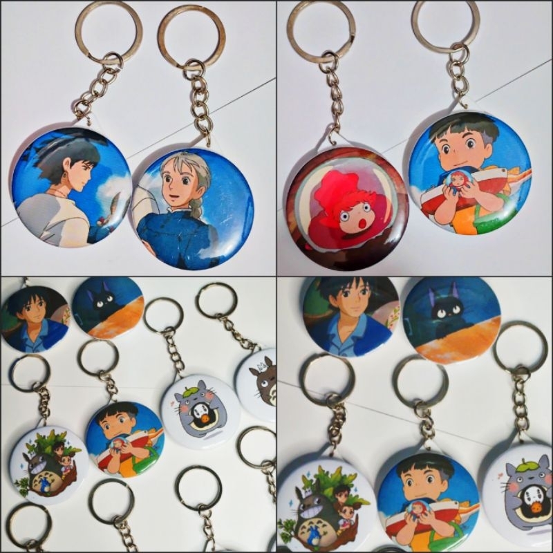 Gantungan Kunci Ghibli Series / Ganci Ghibli /Gantungan kunci /Ghibli /Ghibli ganci