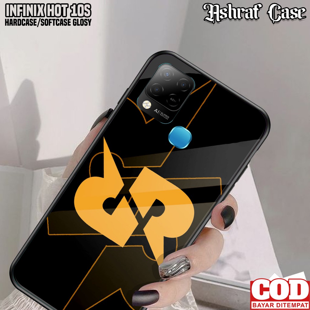Case Hp Infinix Hot 10S - Casing Infinix Hot 10S ( RRQ ) Silikon Hp Infinix Hot 10S - Kesing Hp Infi