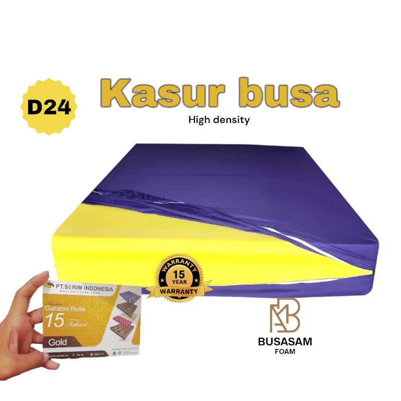 KASUR BUSA D24 GARANSI 15 TAHUN KASUR BUSA KASUR SPON KASUR LANTAI KASUR LIPAT KASUR BAYI KASUR SPRI