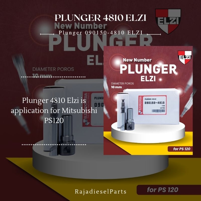 Plunger Mitsubishi PS120 Elzi PLUNGER 090150-4810 ELZI