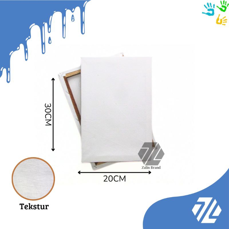

Kanvas Lukis Ukuran 20 x 30 cm Bingkai Peralatan Alat Melukis Lengkap Anak Kuas Palet Paint Painting