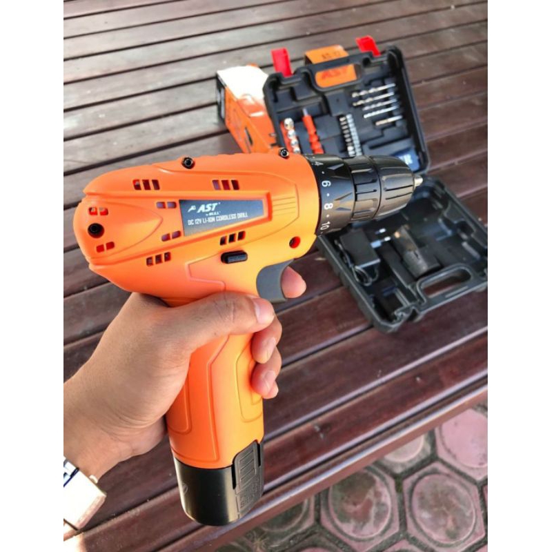 Bor cas 12 volt set koper 2 baterai