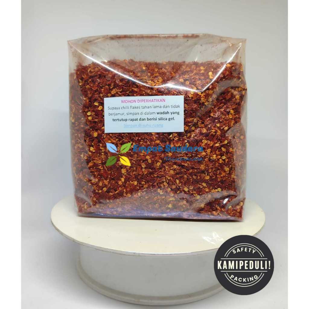 

(500 gr) CHILLI FLAKES / CABE SERPIHAN SANGAT PEDAS