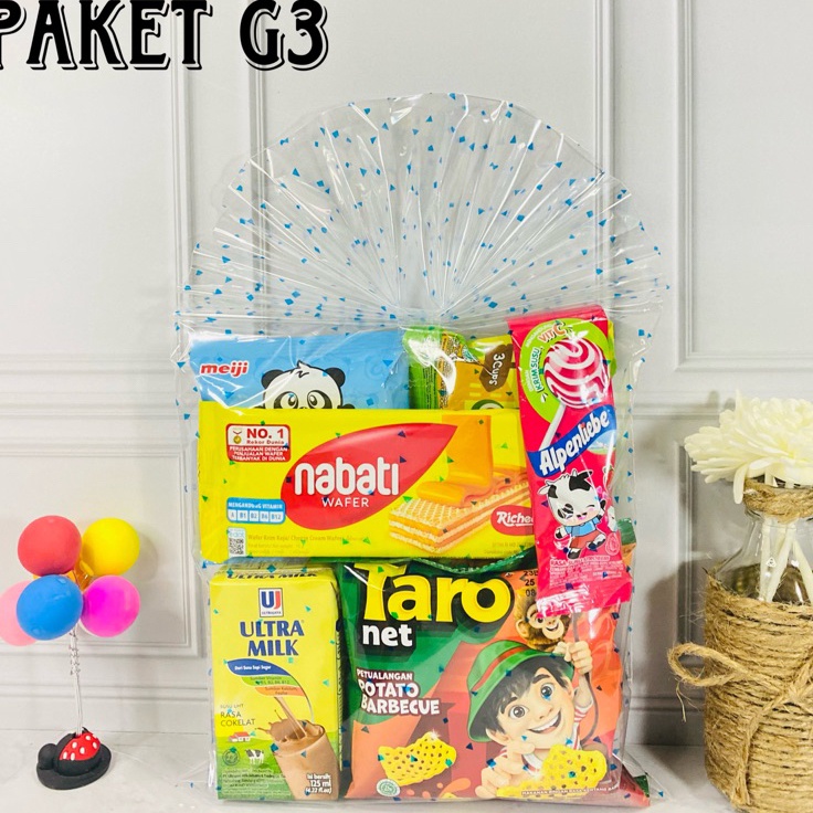 

Free Ongkir Paket snack ulang tahun anak murah G 3hampers ulang tahunsouvenir ulang tahun anak