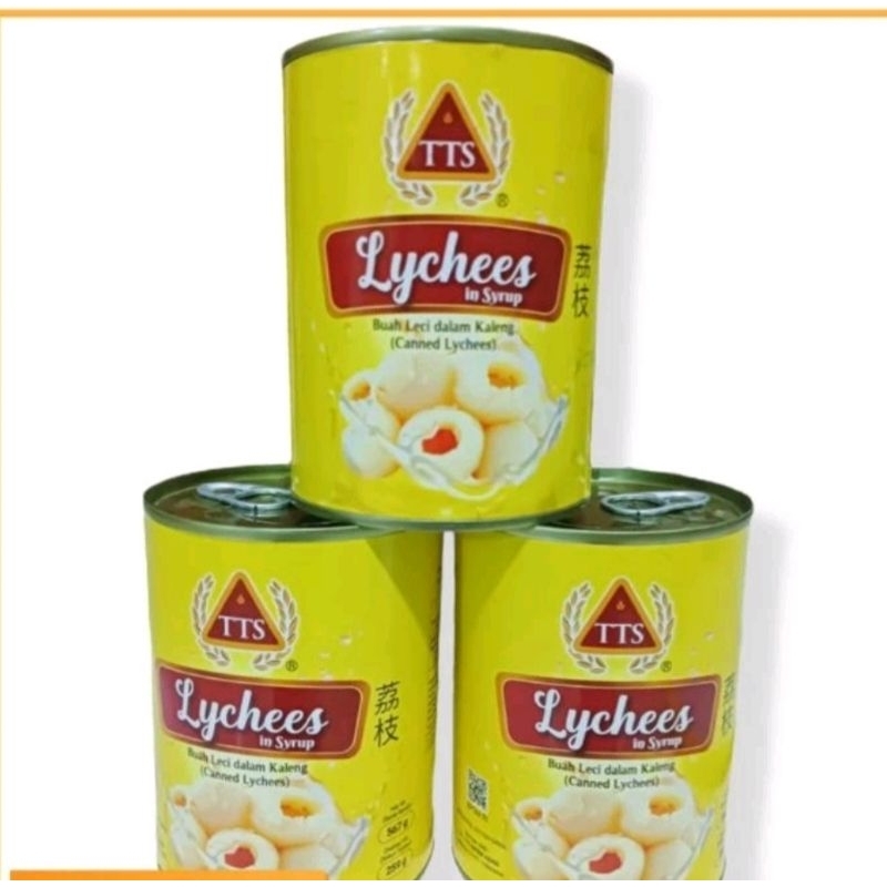 

[KALENG] LYCHEE dalam sirup IKPS / TTS LECI