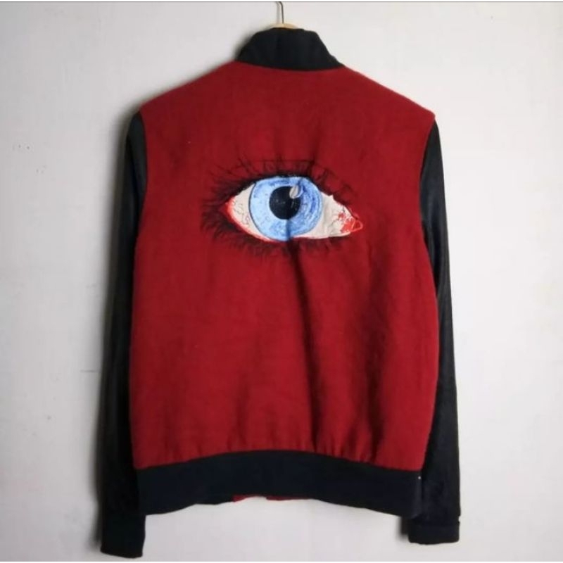 Jacket Vintage Varsiti Diet Butcher Slim Skin Materealism?