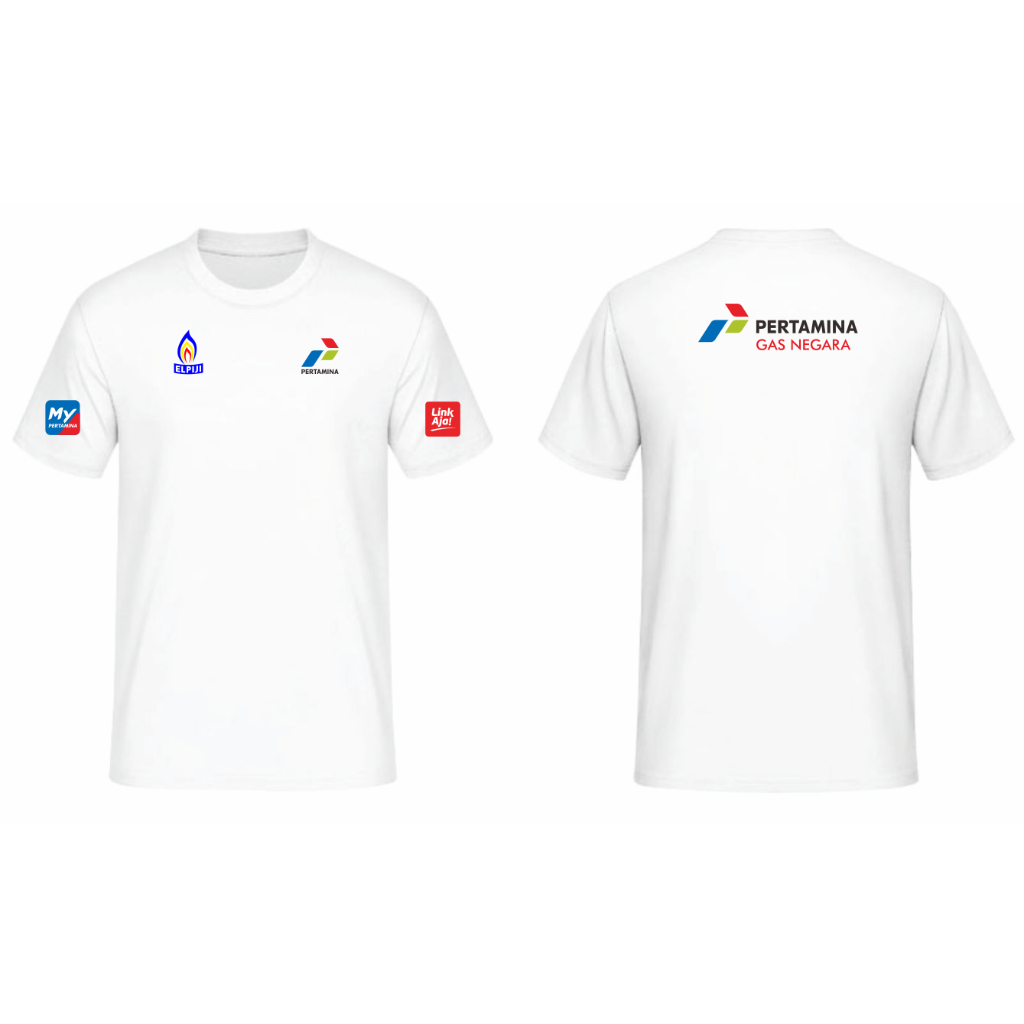 T-SHIRT KAOS PERTAMINA GAS MY PERTAMINA