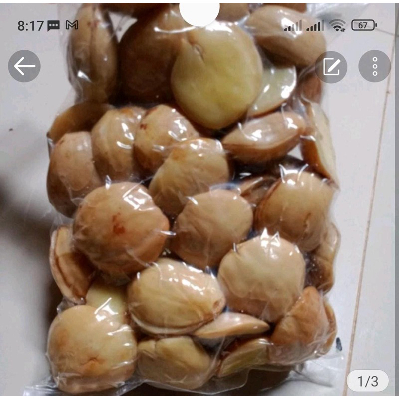 

jengkol rebus 500gr vacum