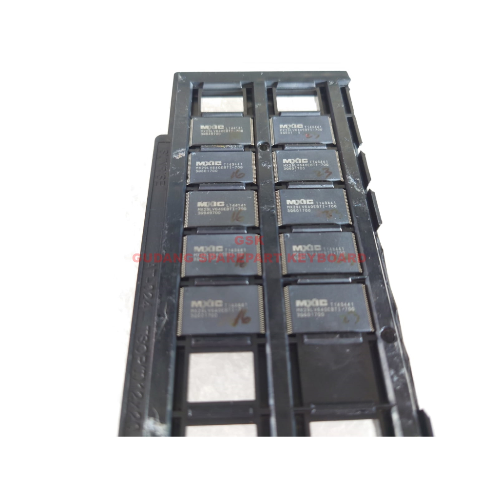 IC MX29LV640EBTI-70G YE195F0 Yamaha Psr S950 original (IC16 & IC23 sudah terisi program) sepasang