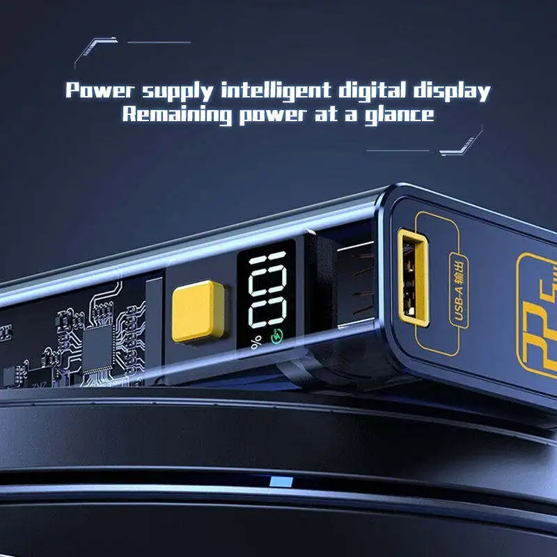 MH - Powerbank 16800mAh Fast Charging 22.5W PD20W Transparant