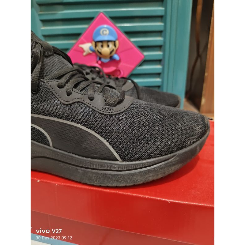Sepatu Puma Full Black