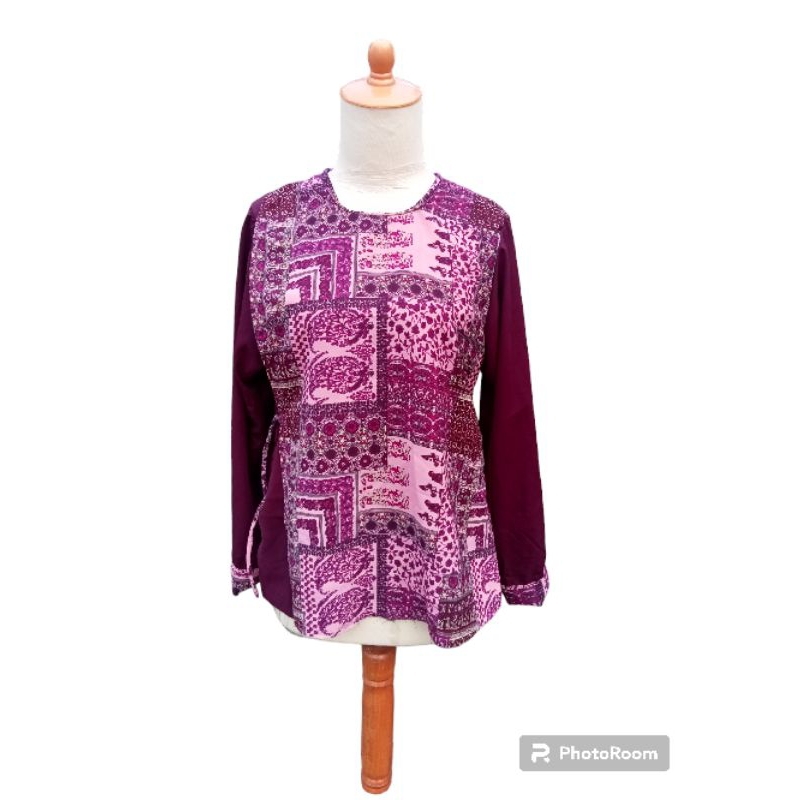 BLOUSE WANITA BAHAN WOLFIS/BLOUSE DEWASA KEKINIAN