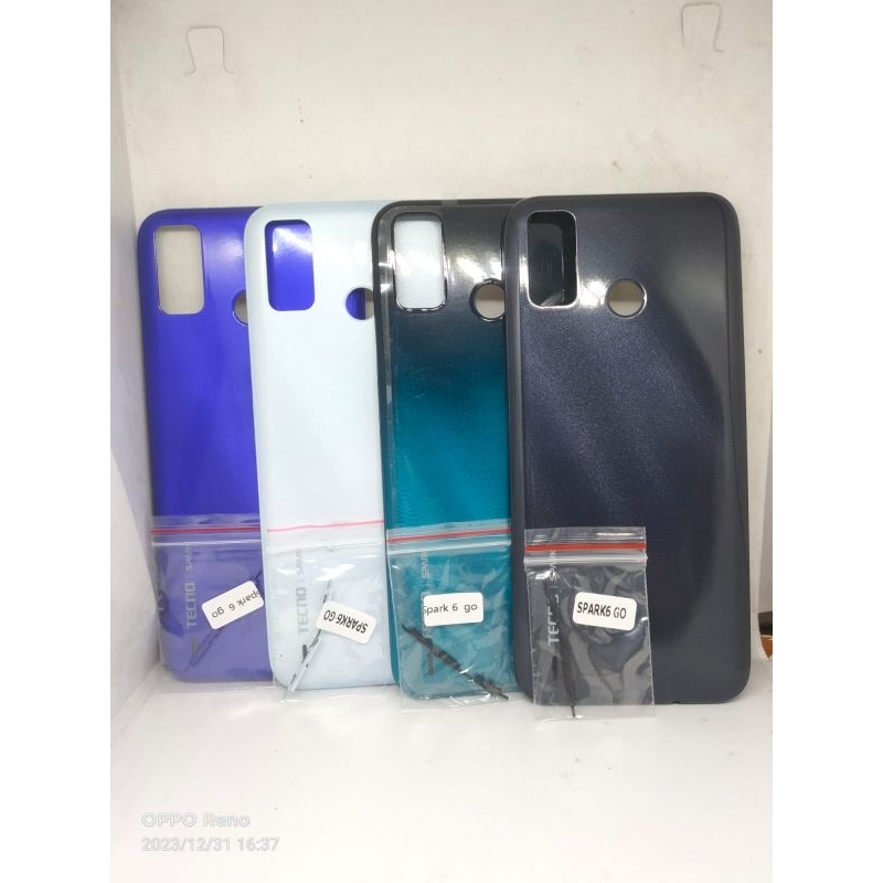 backdoor/backcover/casing/kesing tutup belakang Tecno spark 6 Go