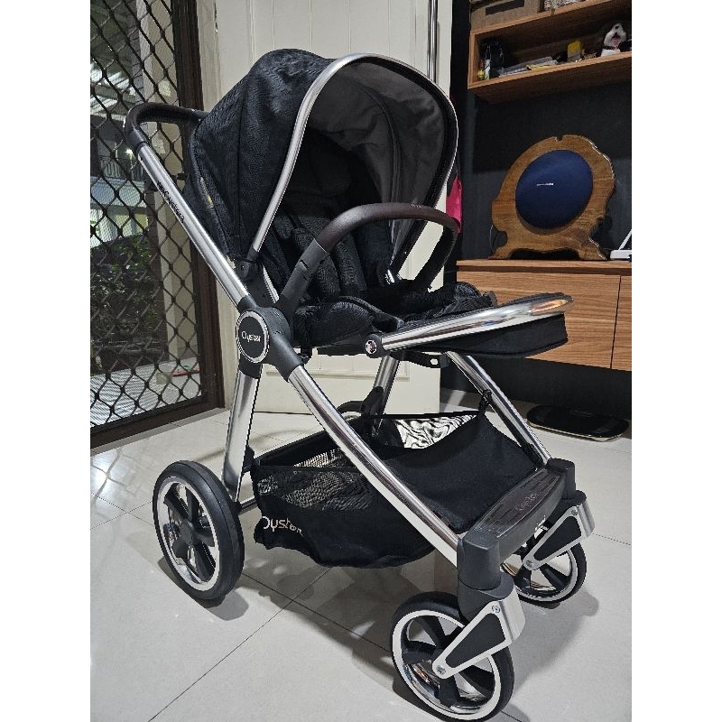StrollerOyster3CaviarBlackPreloved