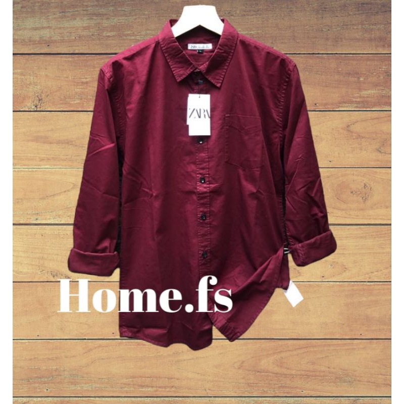 kemeja polos zara// kemeja zara panjang// kemeja kerah zara// kemeja zara polos// kemeja panjang zar