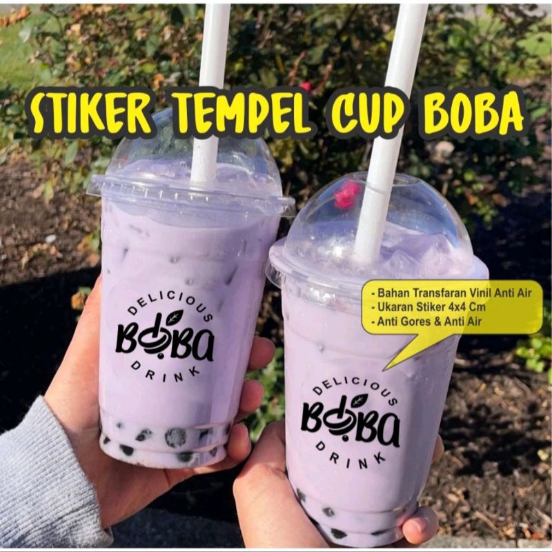 

STICKER TEMPEL CUP BOBA 100 PCS