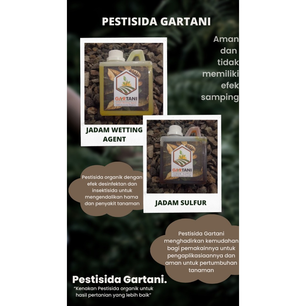 Pestisida Organik Jadam Sulfur (JS)