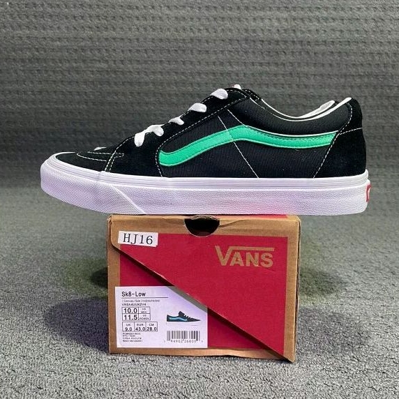 Sk8 Low Black Green