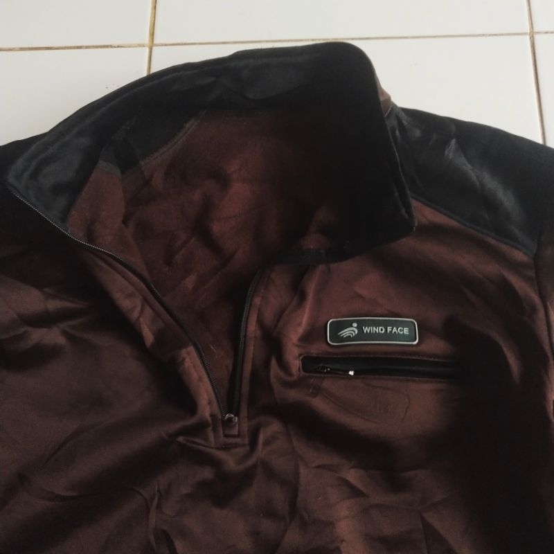 Baselayer Outdoor bahan tebel Polar - Second Brand