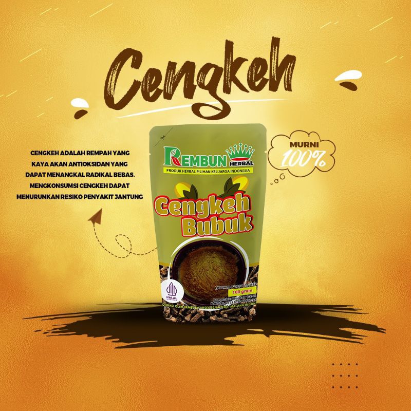 

CENGKEH BUBUK PRODUKSI REMBUN MAHKOTA HERBAL