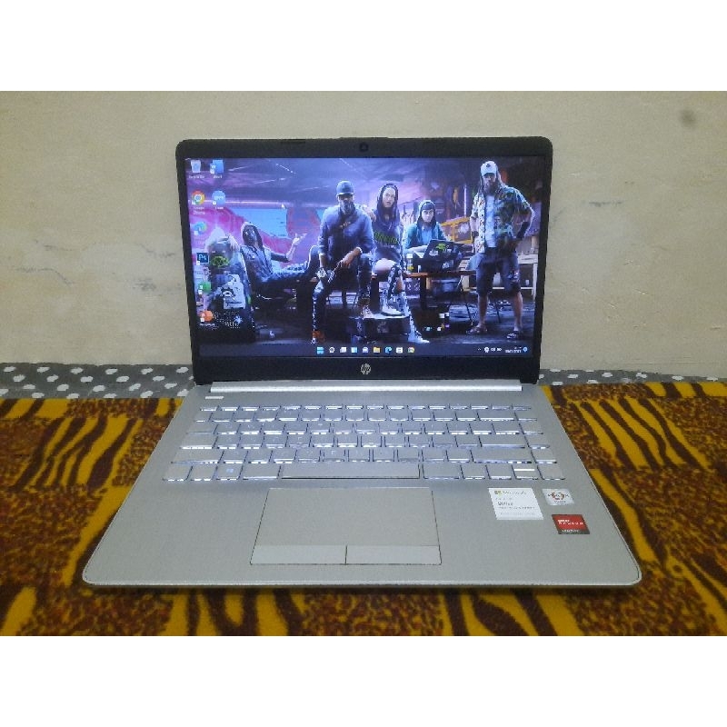Laptop Hp 14S-Dk15xx AMD Athlon Silver 3050U RAM 4GB DDR4 Up To 16GB SSD 256GB Nvme VGA AMD Radeon (