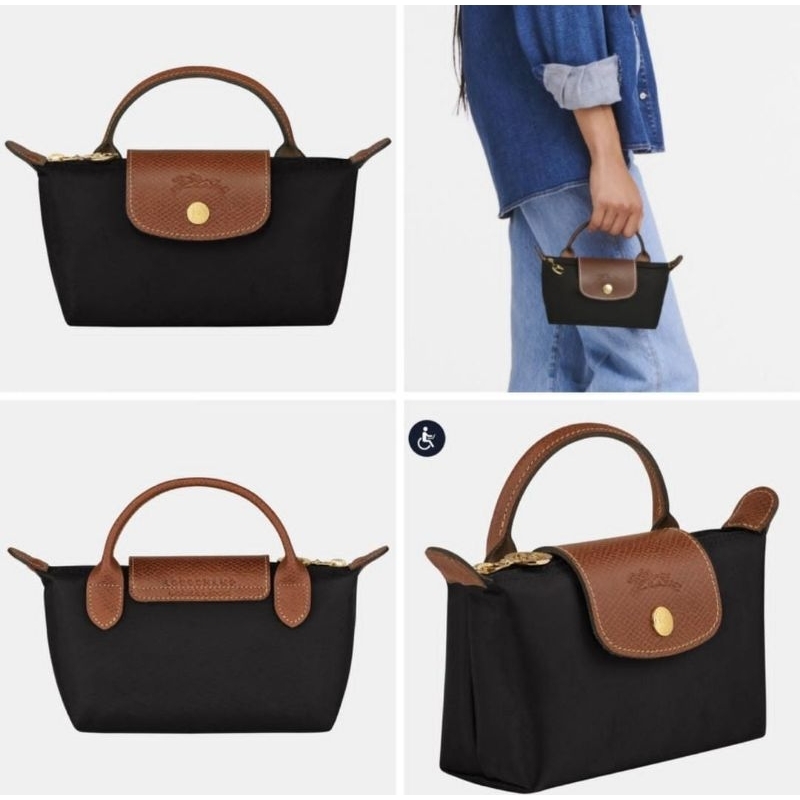 LC Pouch Top Handle Black