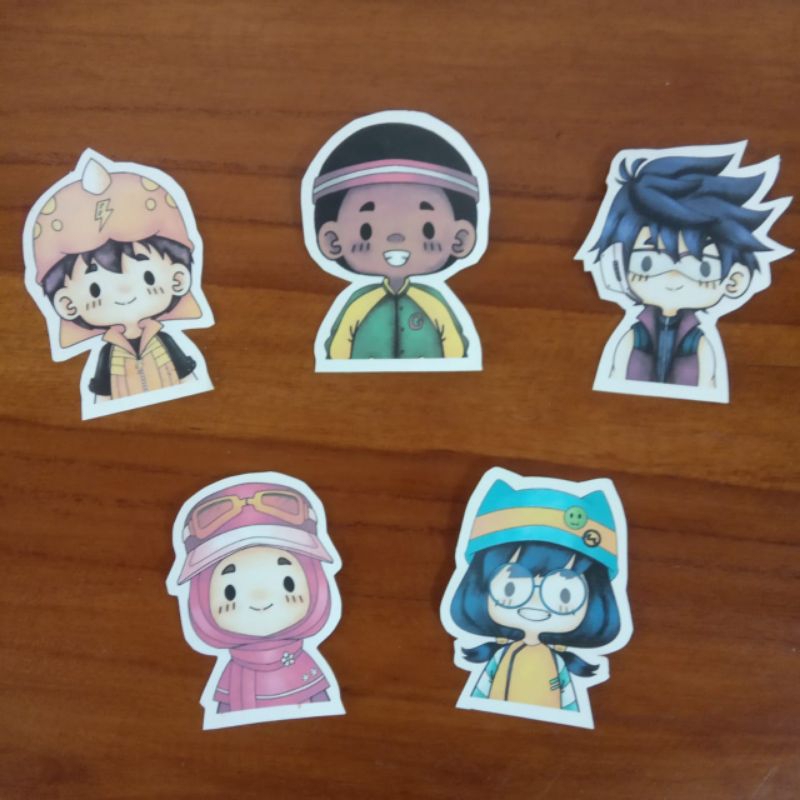 

AESTHETIC JOURNALING STICKER || Boboiboy and Friends diecut sticker || Boboiboy fanmerch