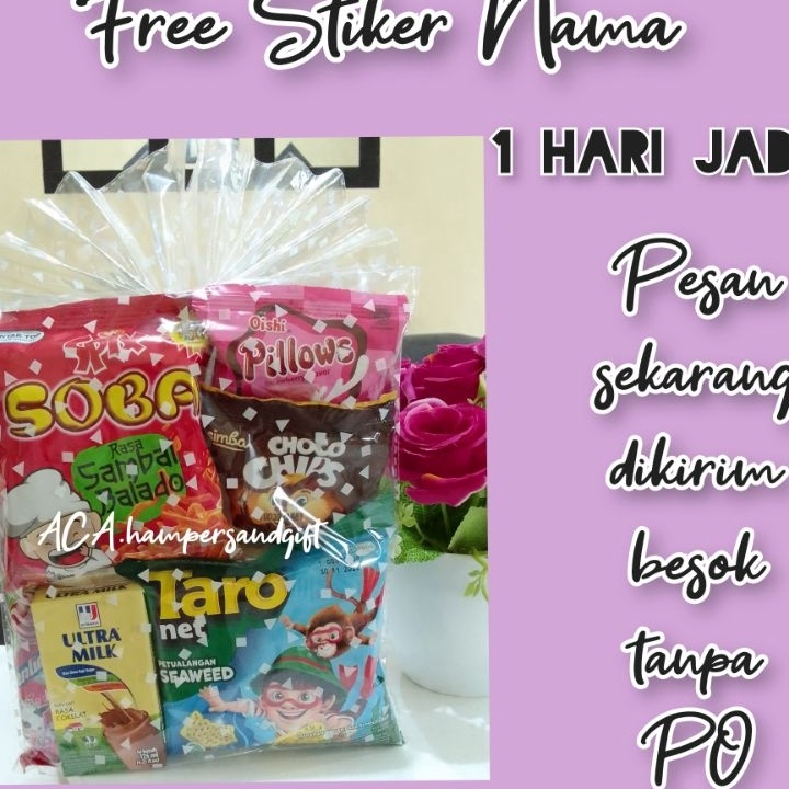 

DISKON paket snack ulang tahun anak hampers anak souvenir anak