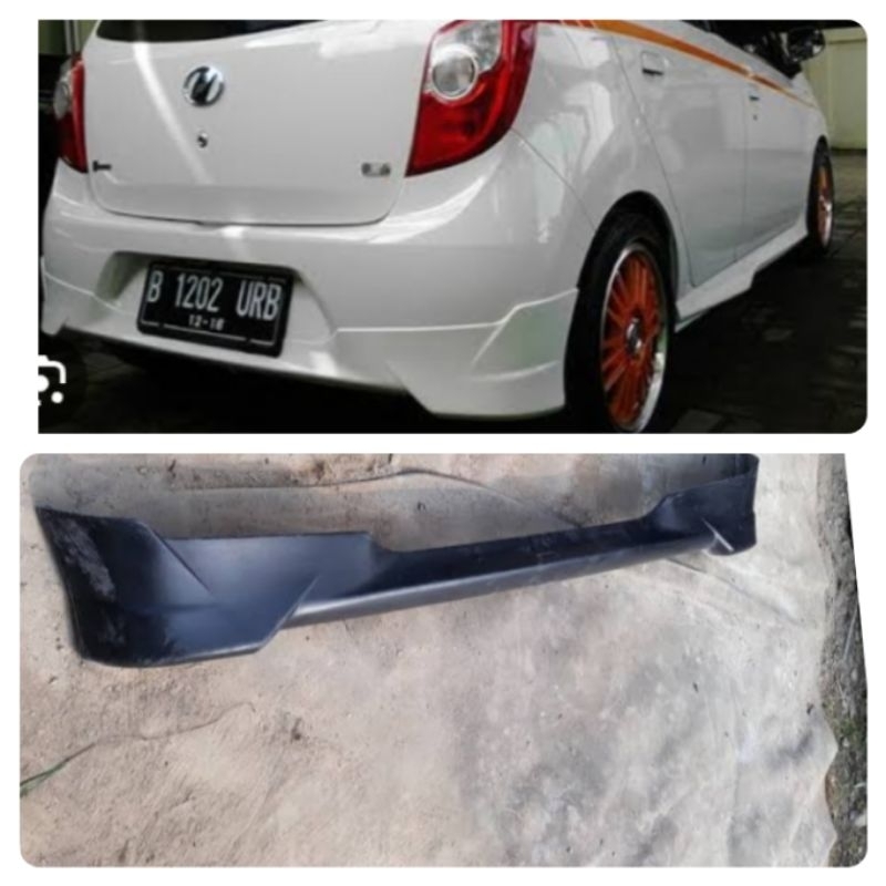 bodykit belakang Agya TRD