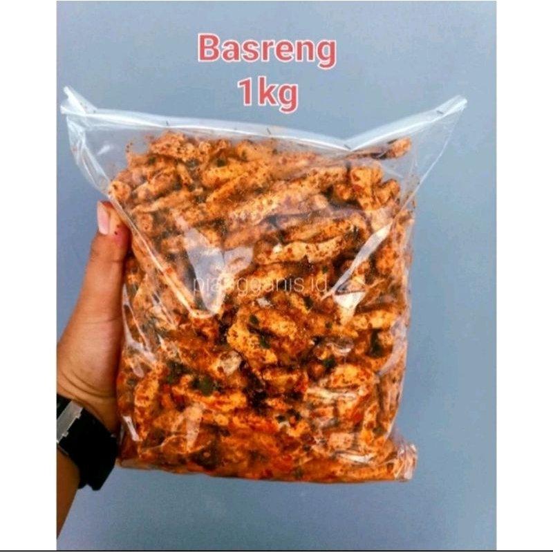 

( COD ) BASRENG SULTAN 1KG PEDAS JERUK & ORIGINAL