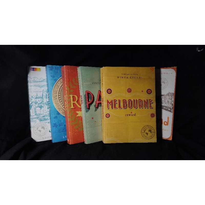 Novel STPC - Roma/ Melbourne / Paris / London / Tokyo / Athena / Beijing / Casablanca / Montecarlo /