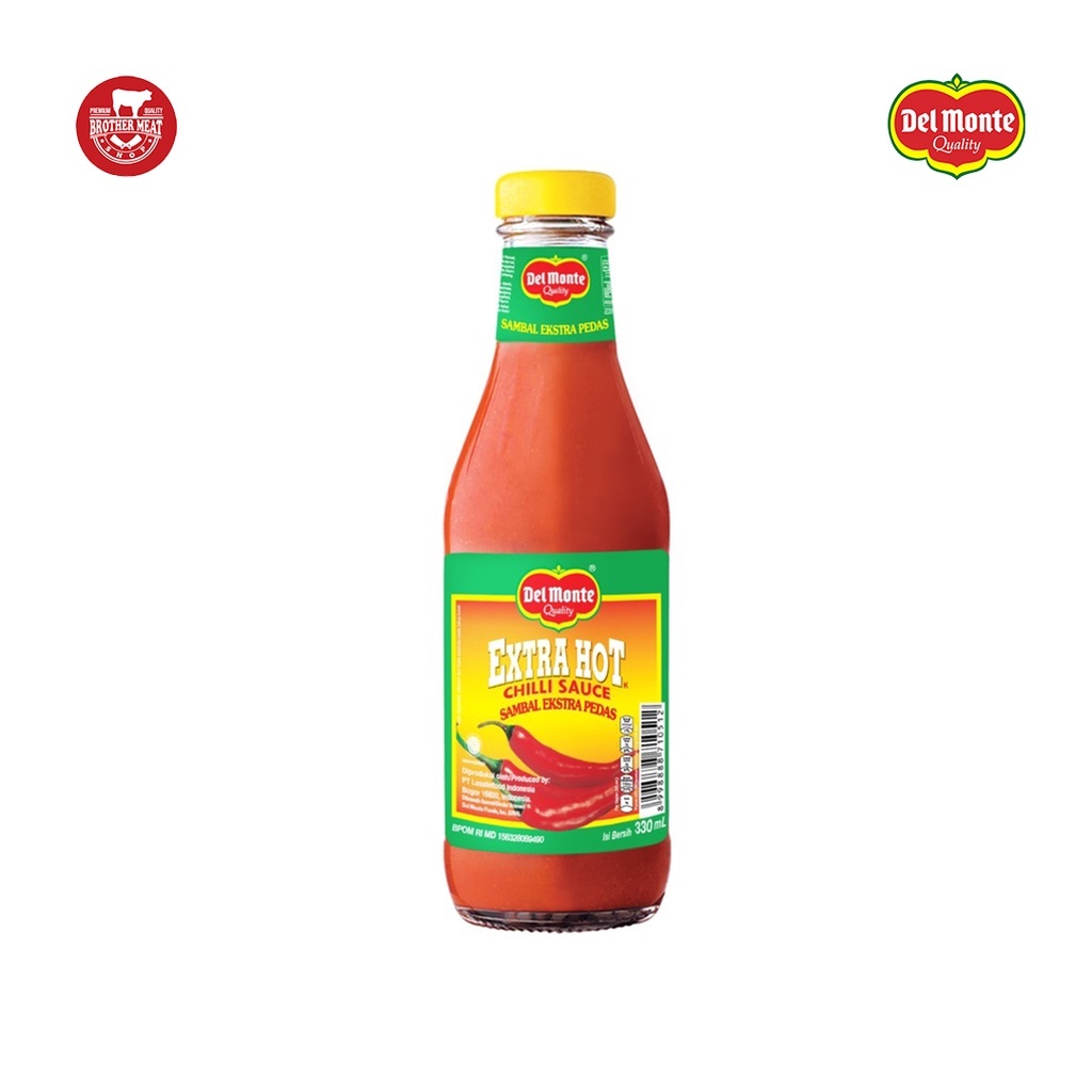 

Delmonte Extra Hot Chilli Sauce Botol 330 ml