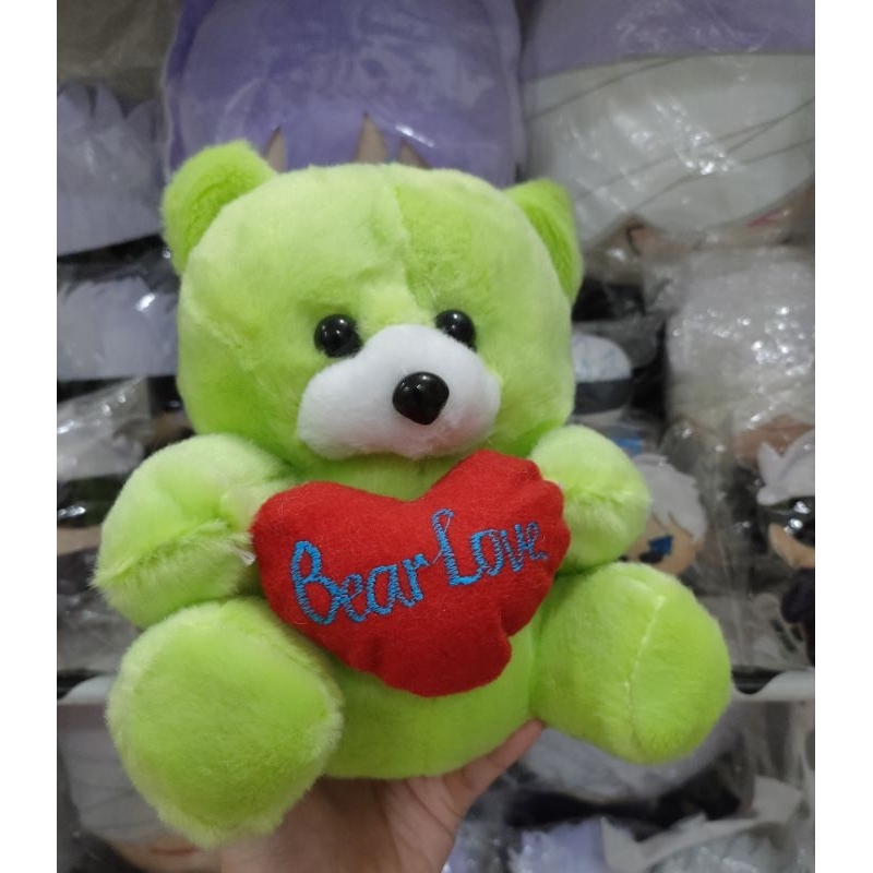Boneka Love Bear mini Plush Boneka mini ukuran S Boneka anak (Baru) (readystock)