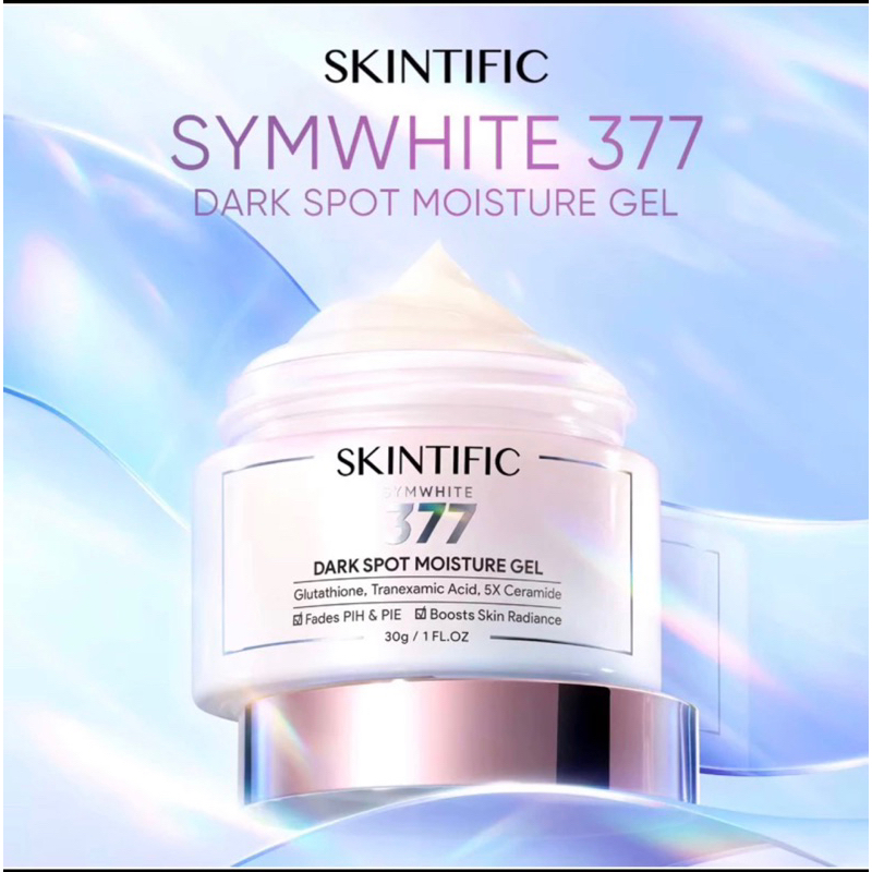 SKINTIFIC Brightening & Anti Dark Spot Paket Skincare Symwhite 377 Serum + Symwhite 377 Moisuturizer