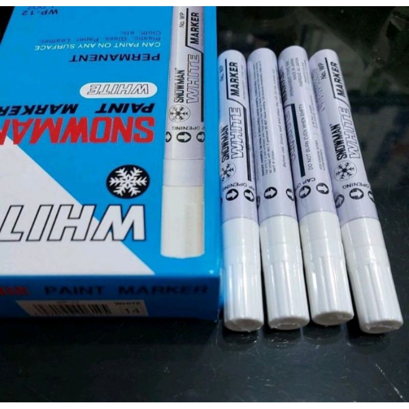 

Spidol Snowman Paint Marker SPIDOL PUTIH permanent