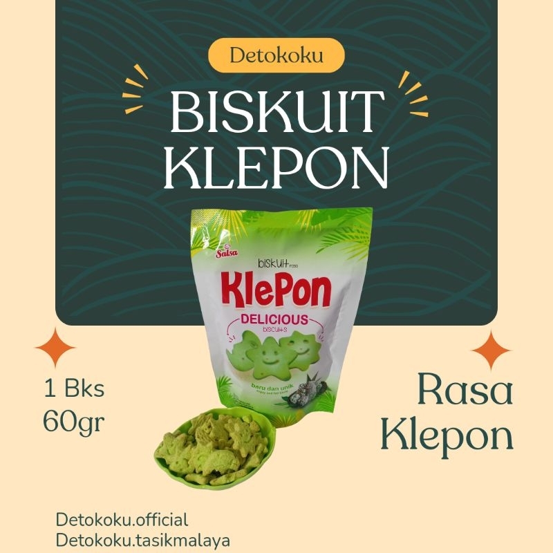 

BISKUIT RASA KLEPON SALSA