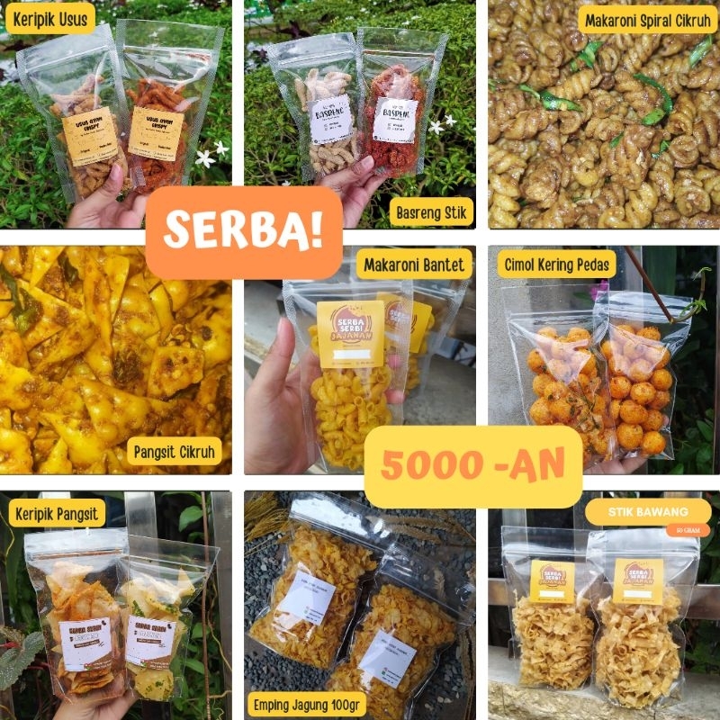 

Aneka cemilan Keripik murah 5000 an | Serba Serbi Jajanan | Basreng Keripik Usus Cimol Pedas