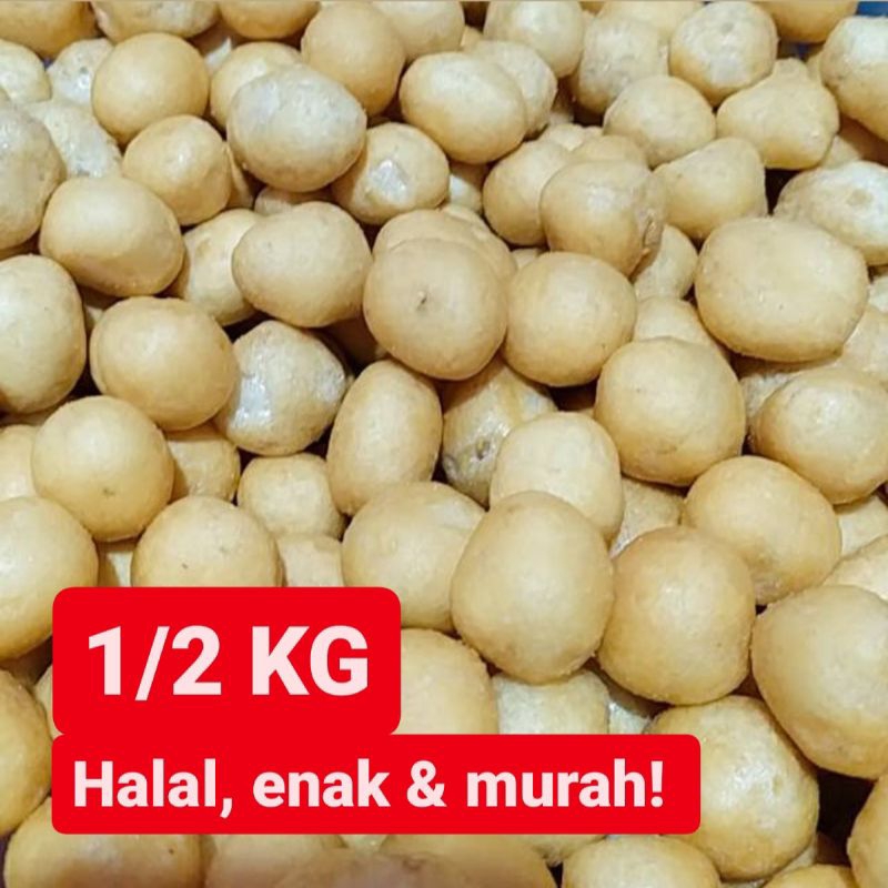 

500g Amplang Tengiri/Kerupuk Ikan Tengiri/Snack Kiloan Murah