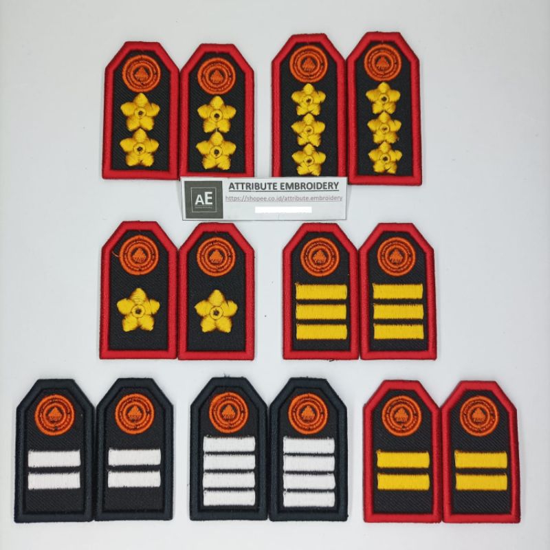 PANGKAT BPBD BORDIR TIMBUL