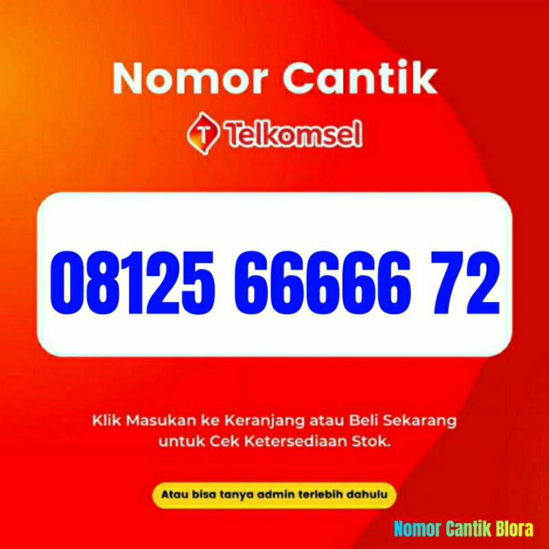 Nomor Cantik Telkomsel - Nomor Cantik Simpati - Nomor Cantik Telkomsel Simpati - Nomer Cantik Telkom